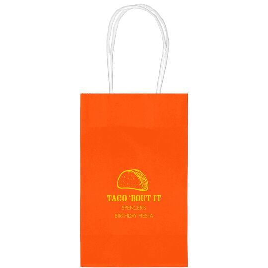 Taco Bout It Medium Twisted Handled Bags